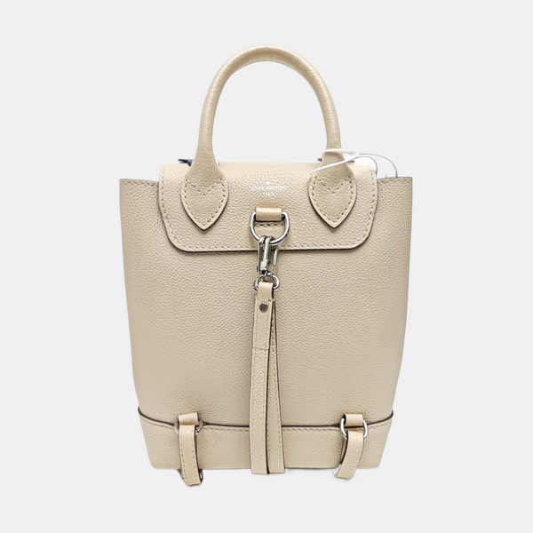 LOCKME Mini Calfskin Beige