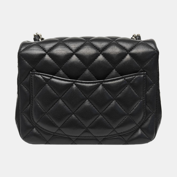 CLASSIC FLAP Mini Quilted Lambskin Black