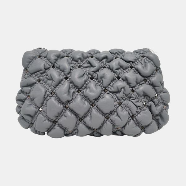 Spikeme Medium Quilted Lambskin Blue