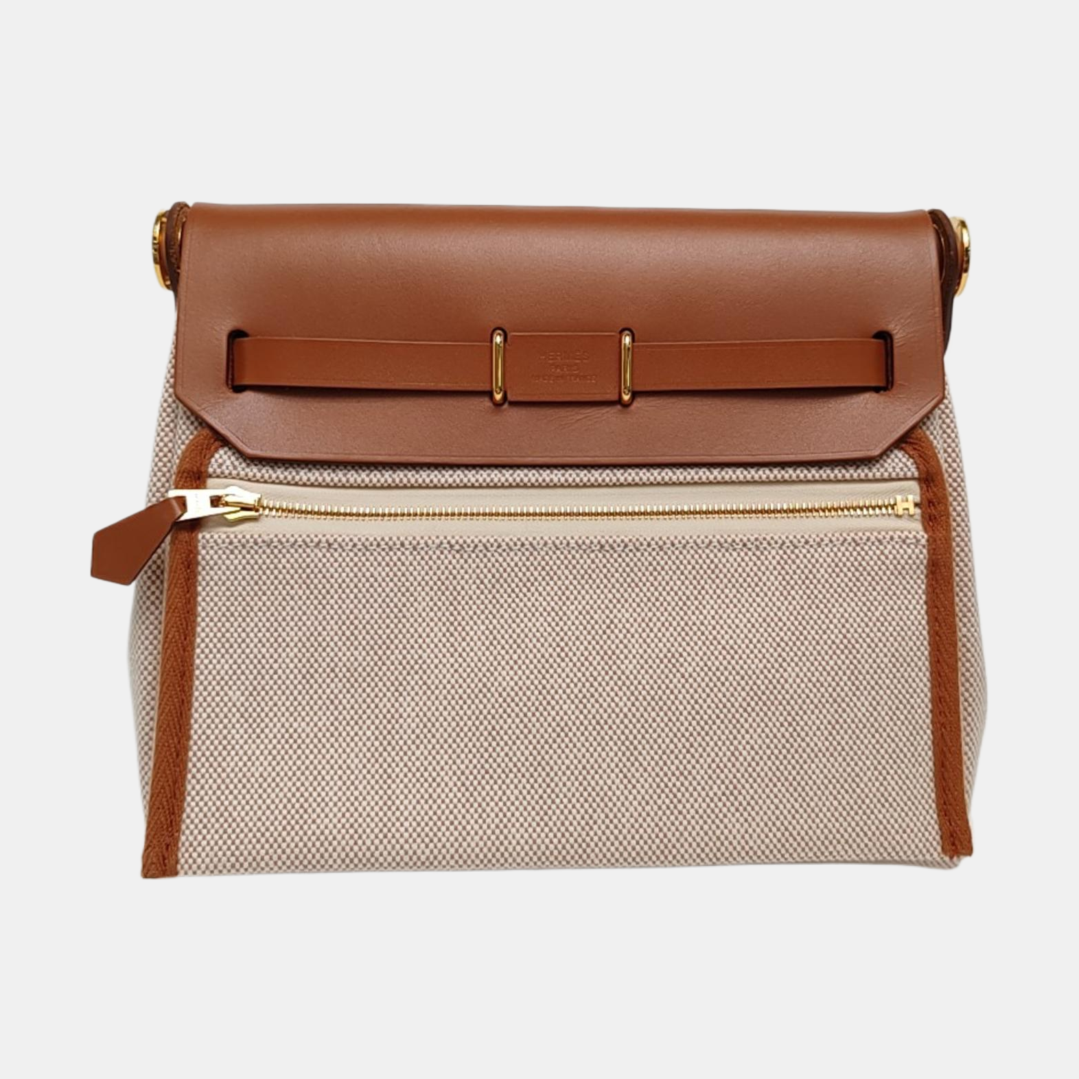 Bolso Herbag Canvas White