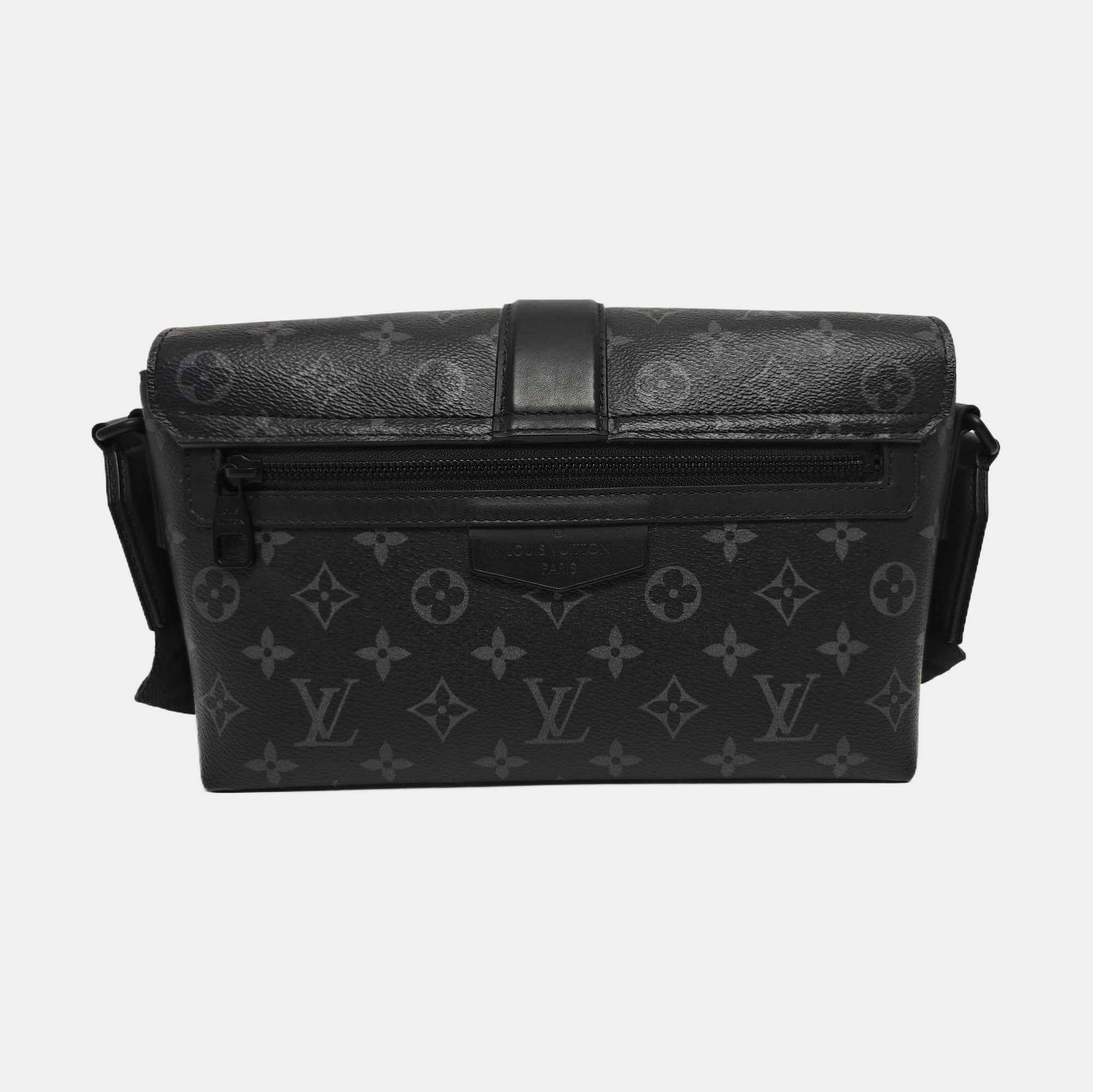 S-CAPE Monogram Coated Canvas Black