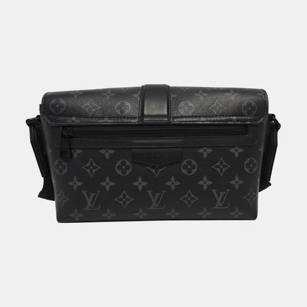 S-CAPE Monogram Coated Canvas Black