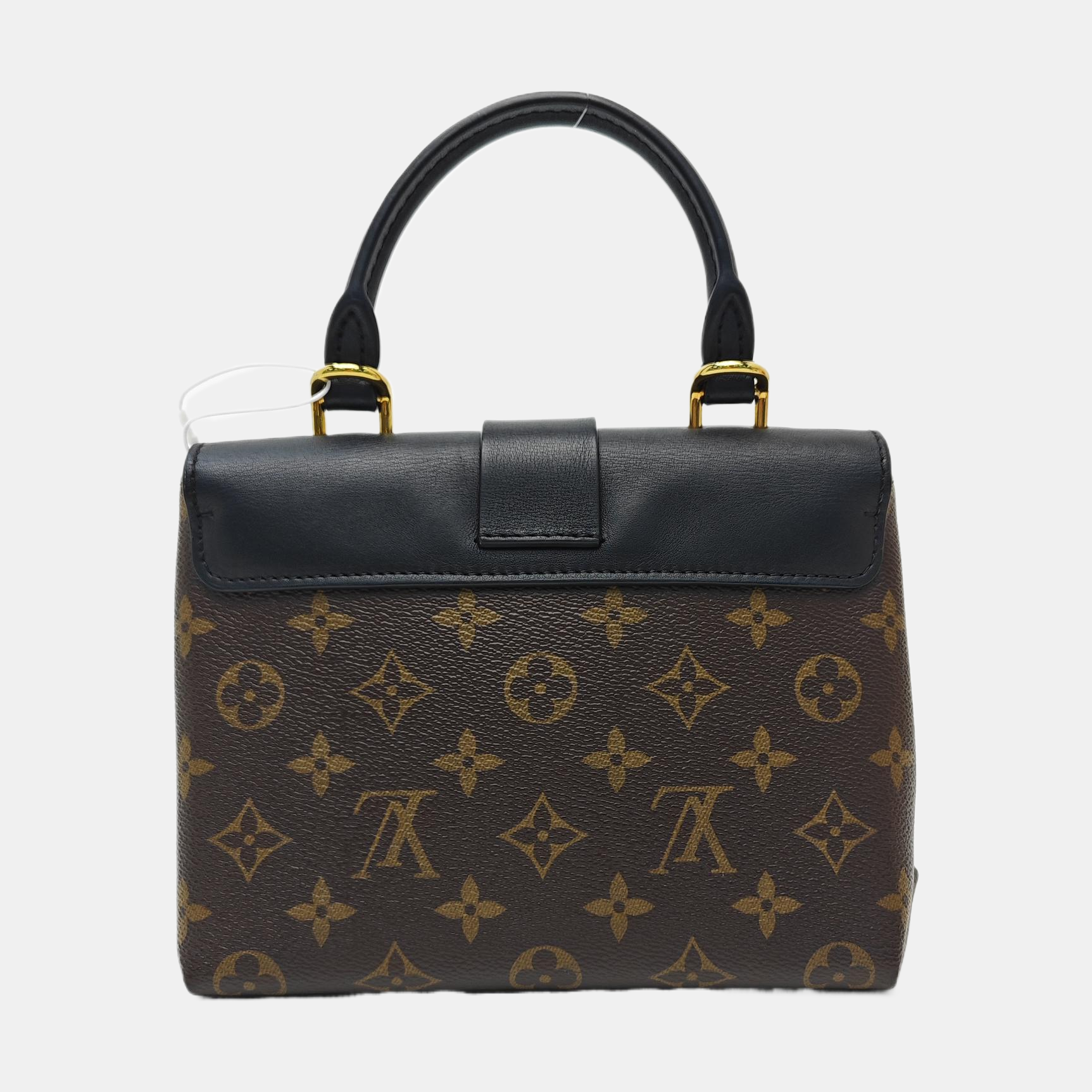 LOCKY BB Monogram Coated Canvas Brown