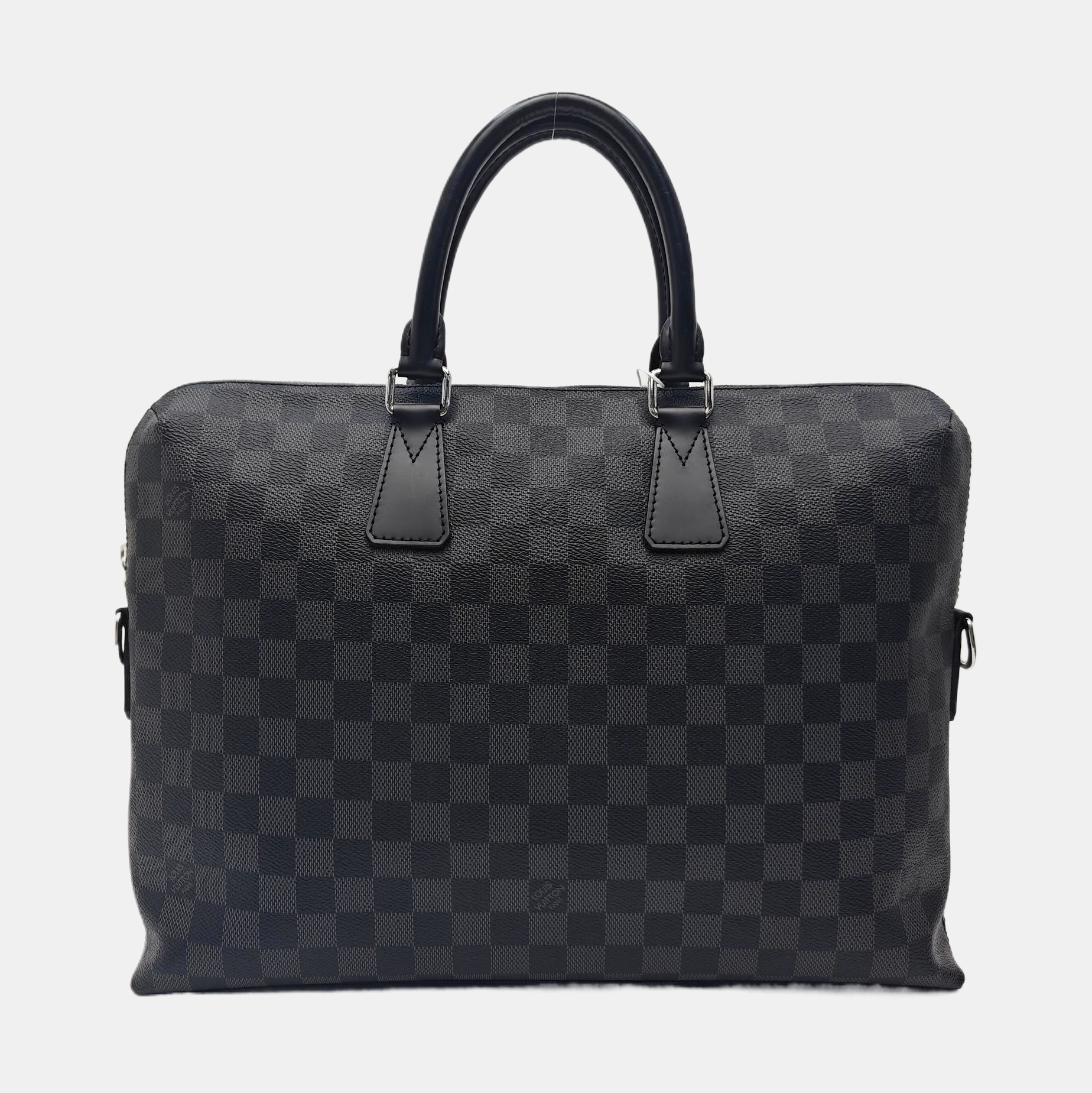 PORTE-DOCUMENTS Damier Graphite Coated Canvas Gray