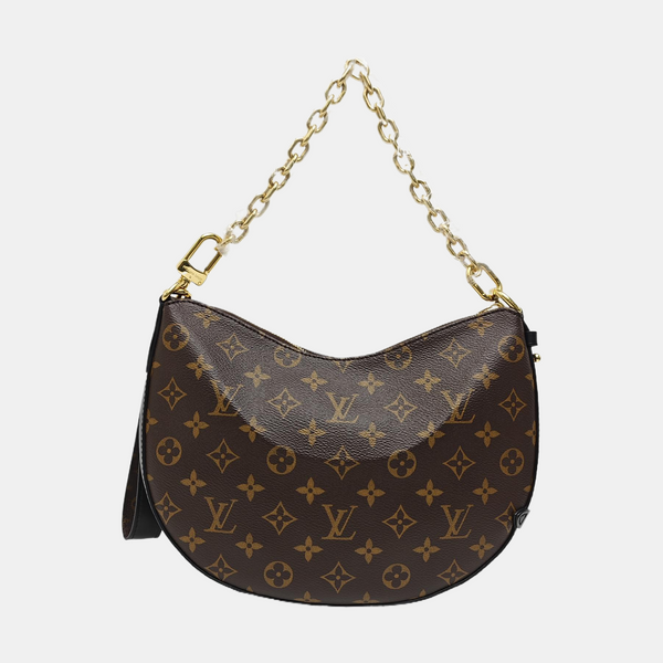 COOKIE BB Monogram Coated Canvas Brown
