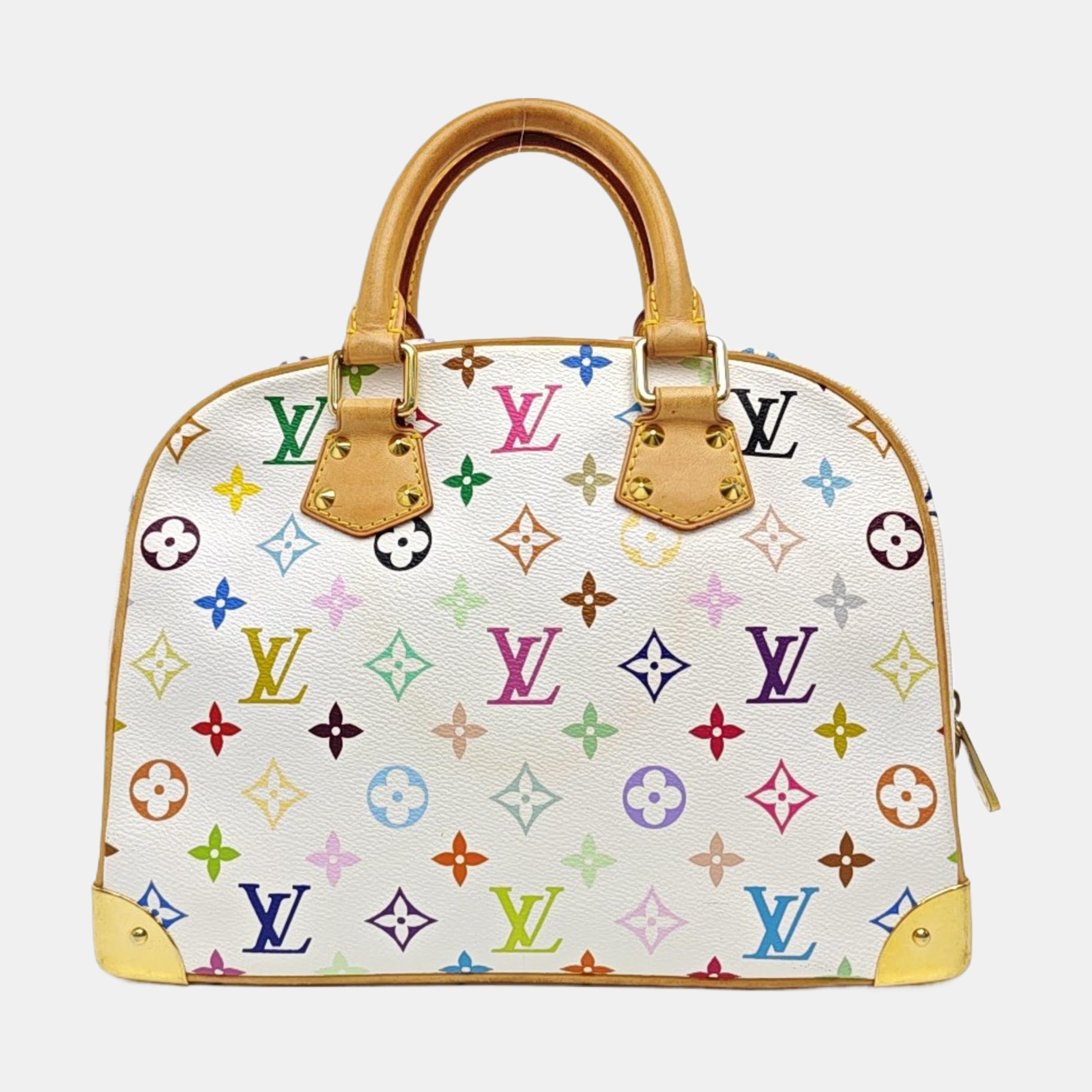 LV × TM DEAUVILLE Monogram Coated Canvas White