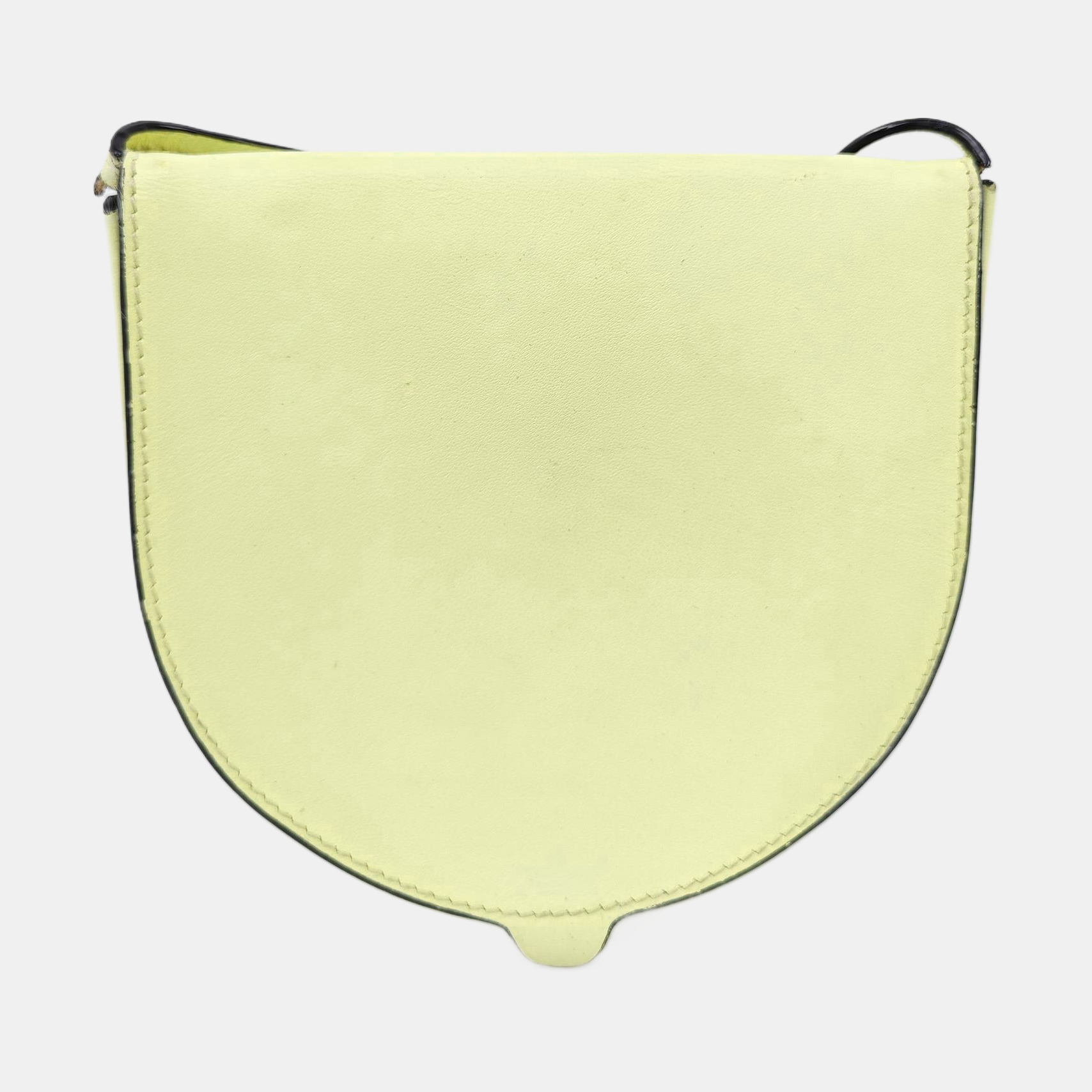 Heel Small Calfskin Yellow