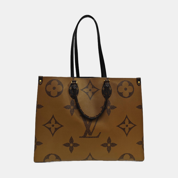 ONTHEGO GM Monogram Coated Canvas Brown