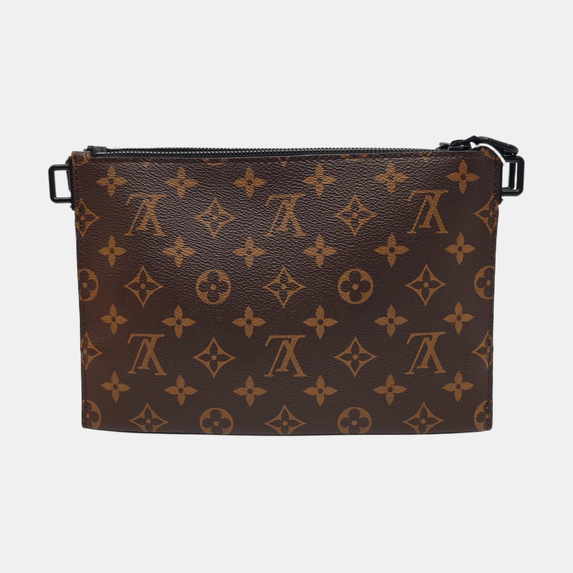 Monogram Coated Canvas Black