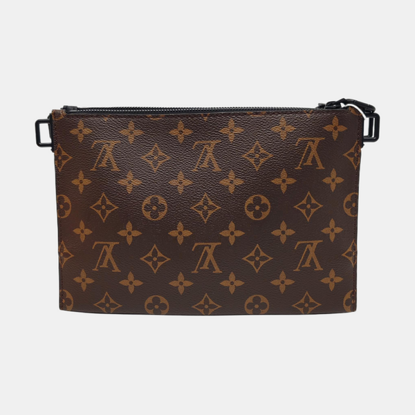 Monogram Coated Canvas Black