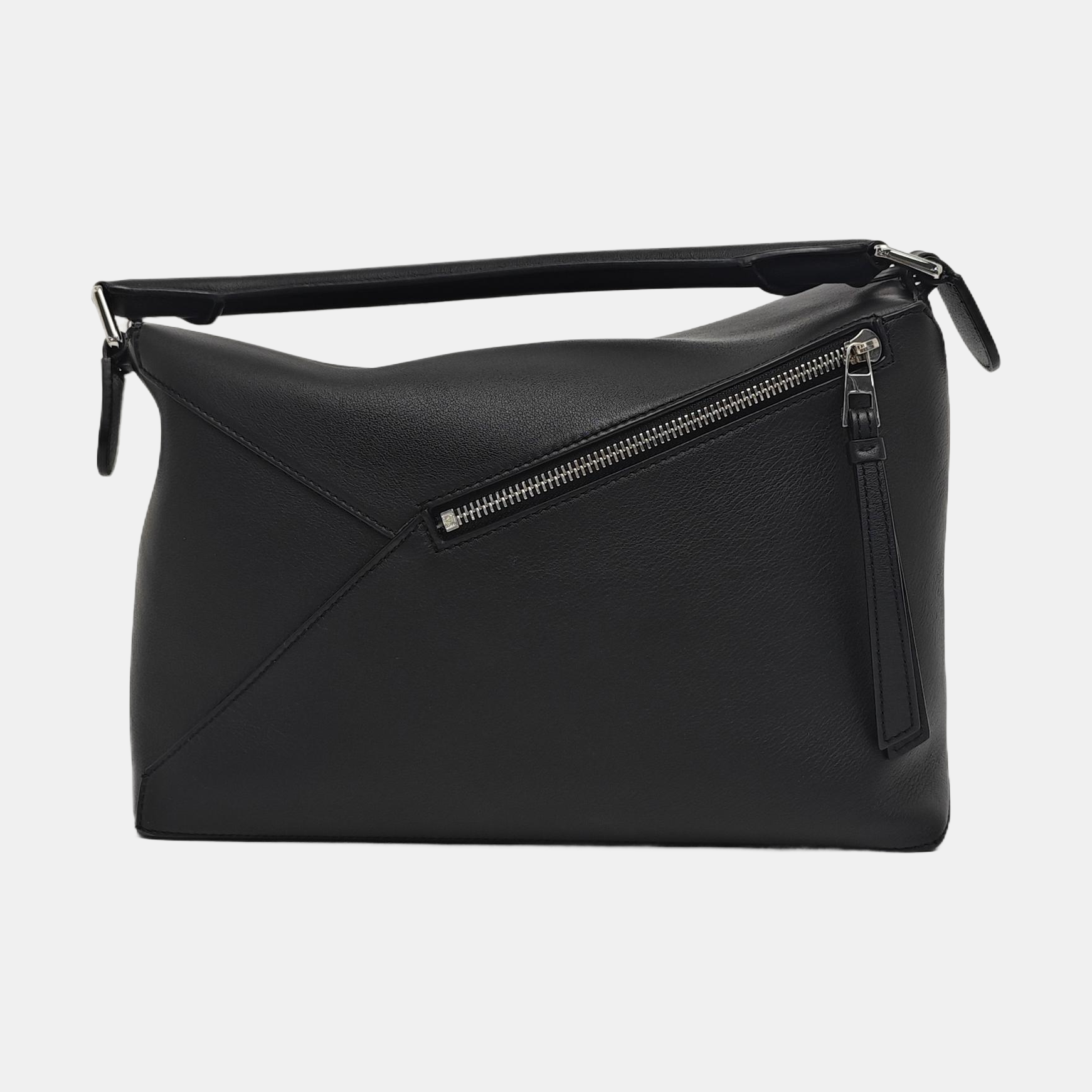Puzzle Medium Calfskin Black