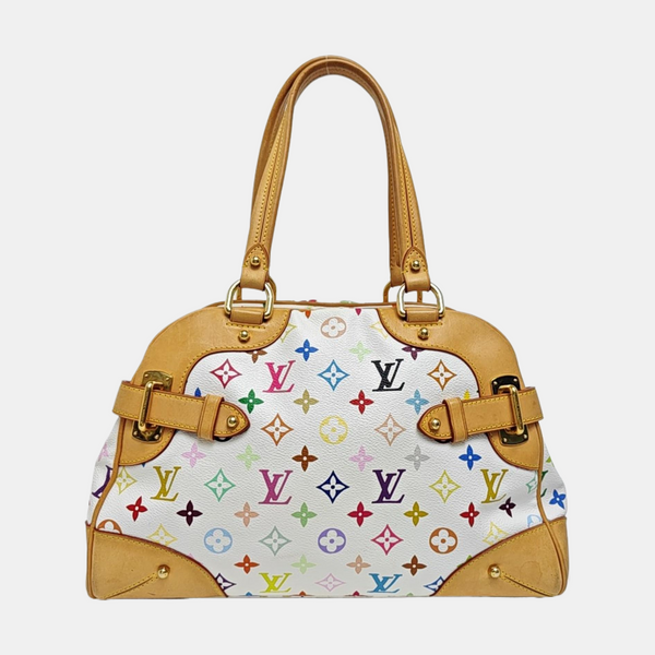 LV × TM CLAUDIA Monogram Coated Canvas White