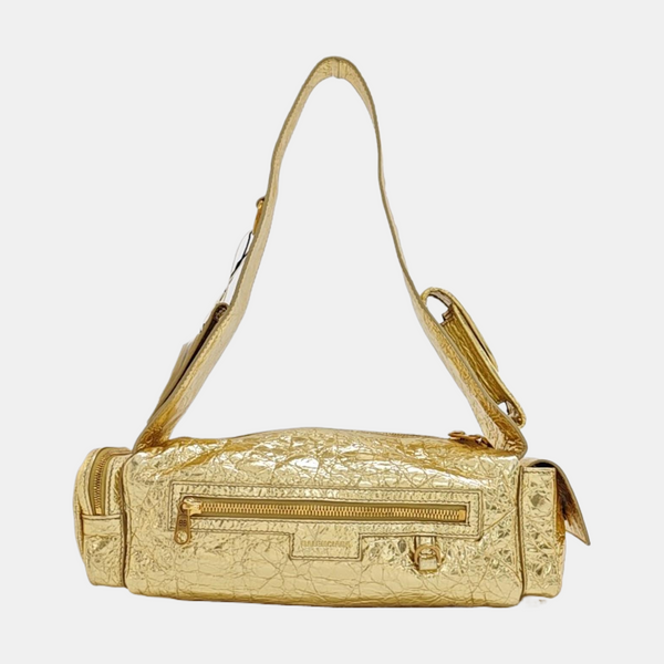 Lambskin Shoulder Bag Gold