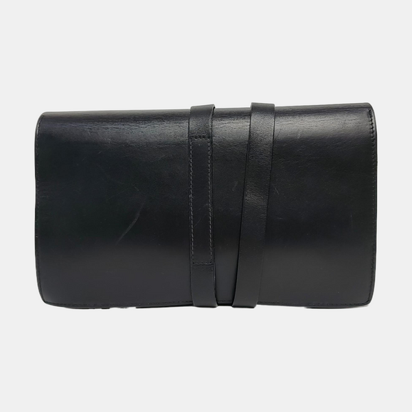 Leather Clutch Black