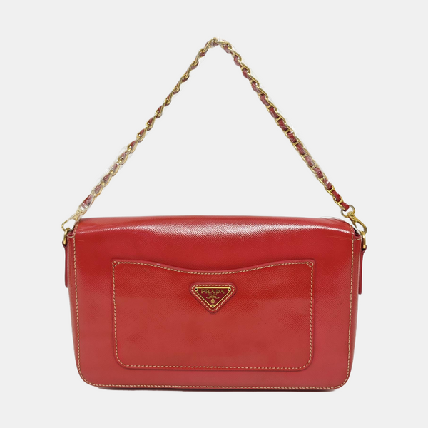 Saffiano Calfskin Red