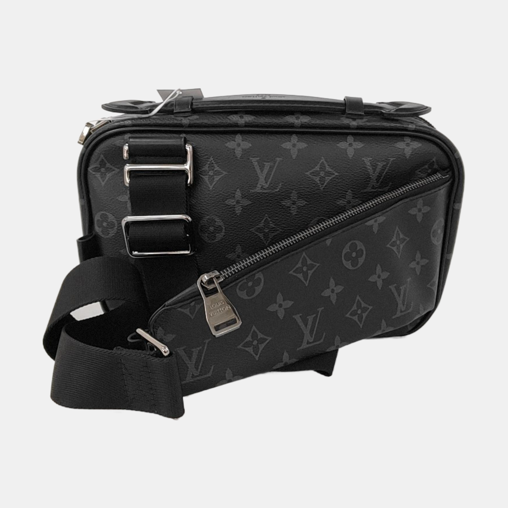 EXPLORER Monogram Coated Canvas Black