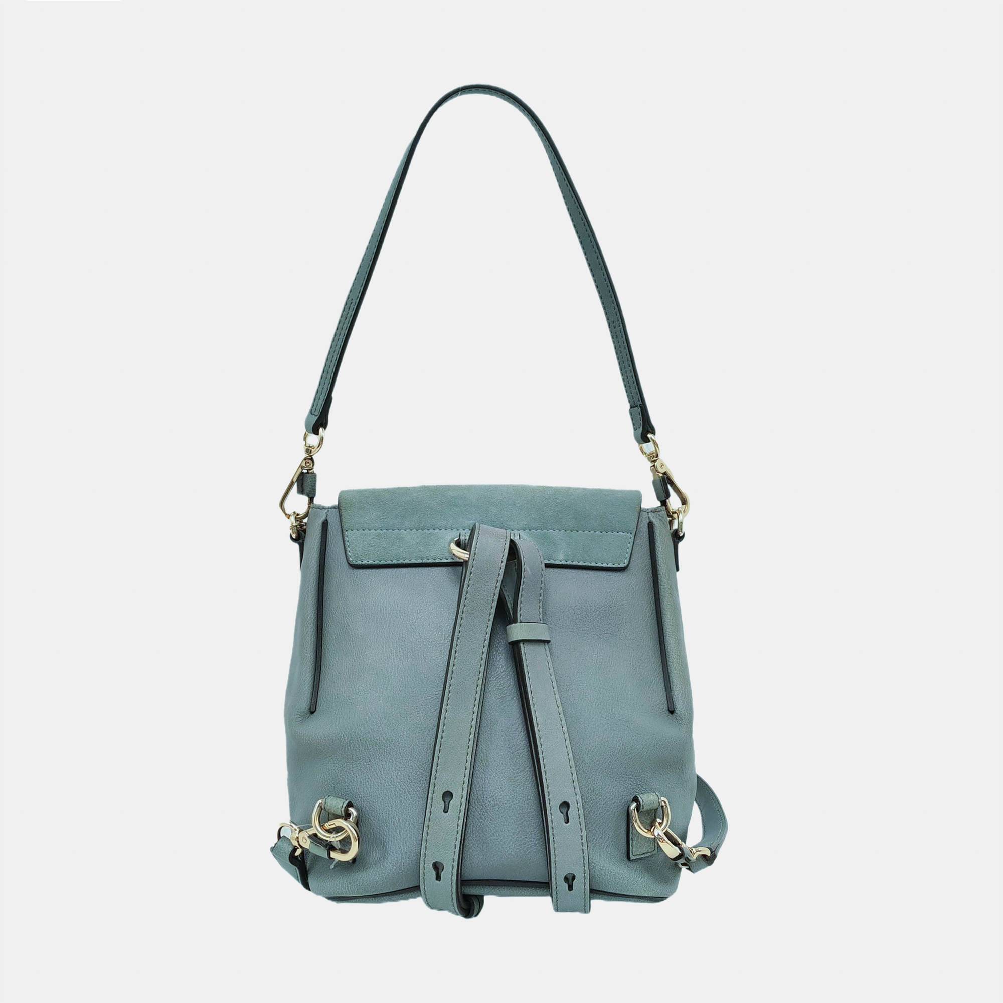 Faye Mini Calfskin Blue