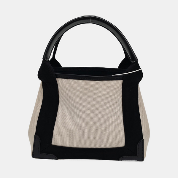 Navy Mini Canvas White