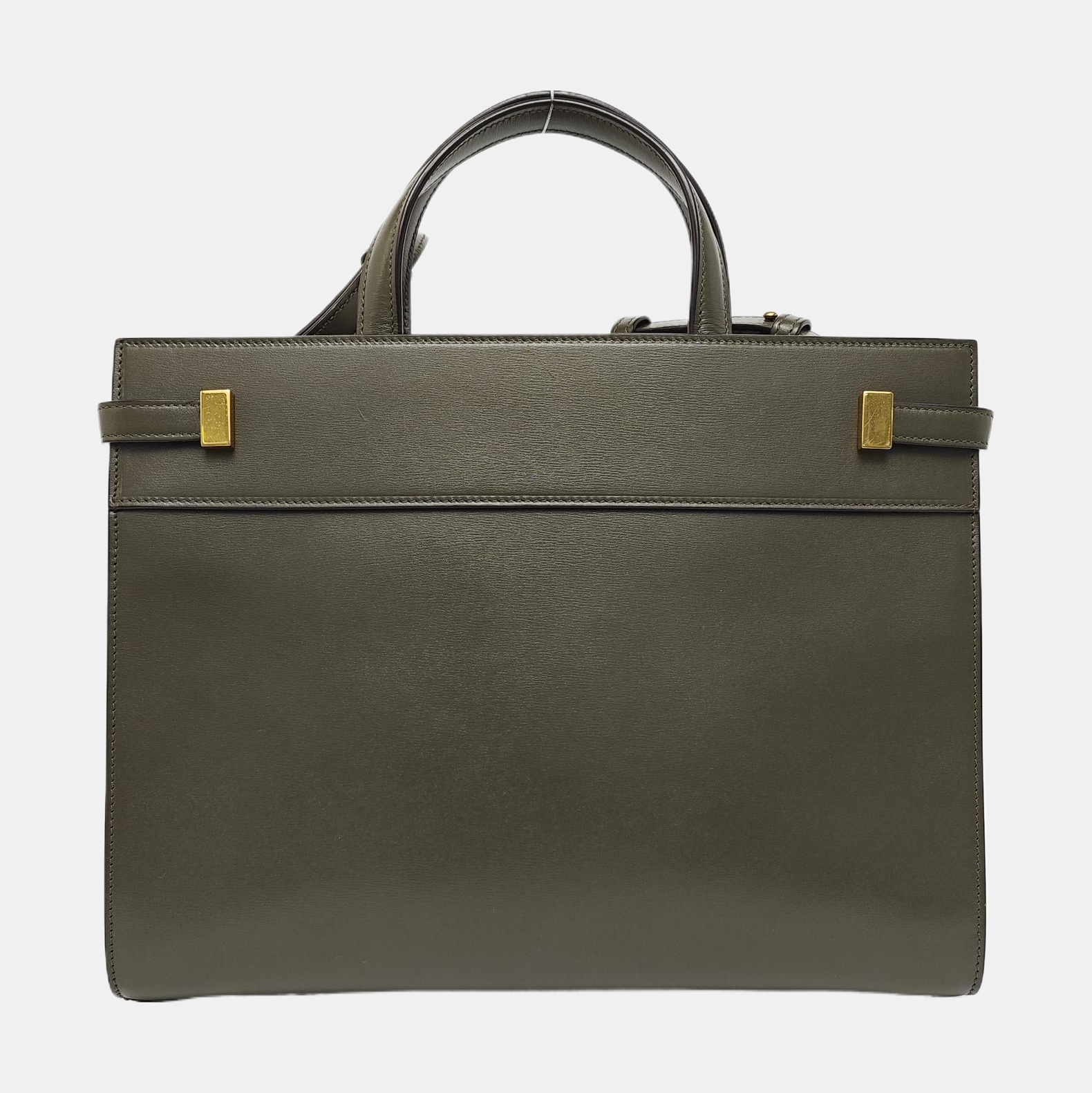 MANHATTAN Small Calfskin Green