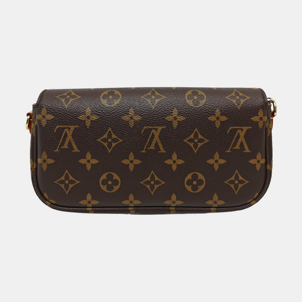 IVY Monogram Coated Canvas Brown