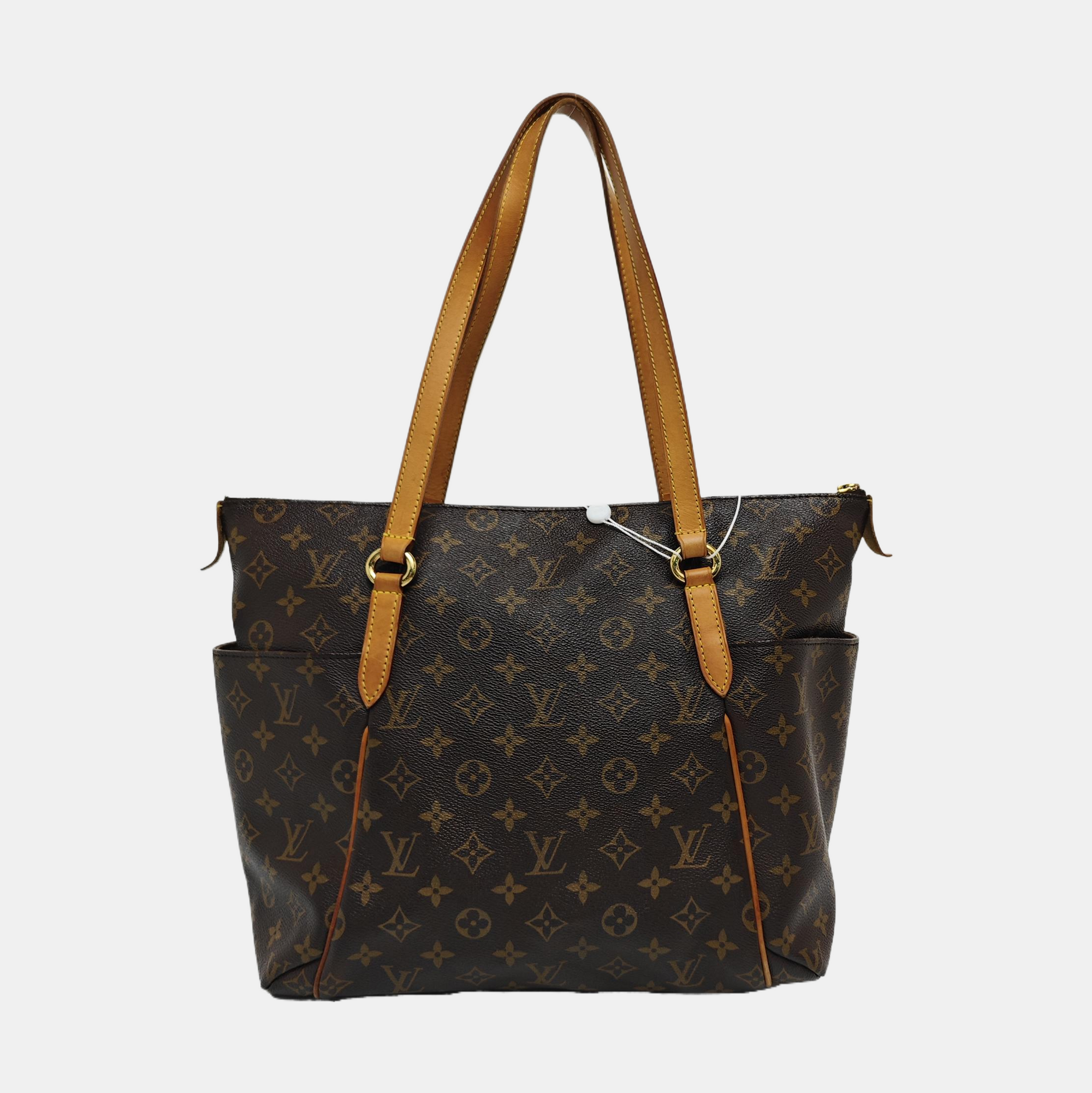 TOTALLY MM Monogram Coated Canvas Brown