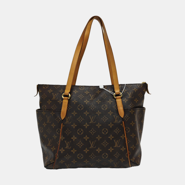 TOTALLY MM Monogram Coated Canvas Brown