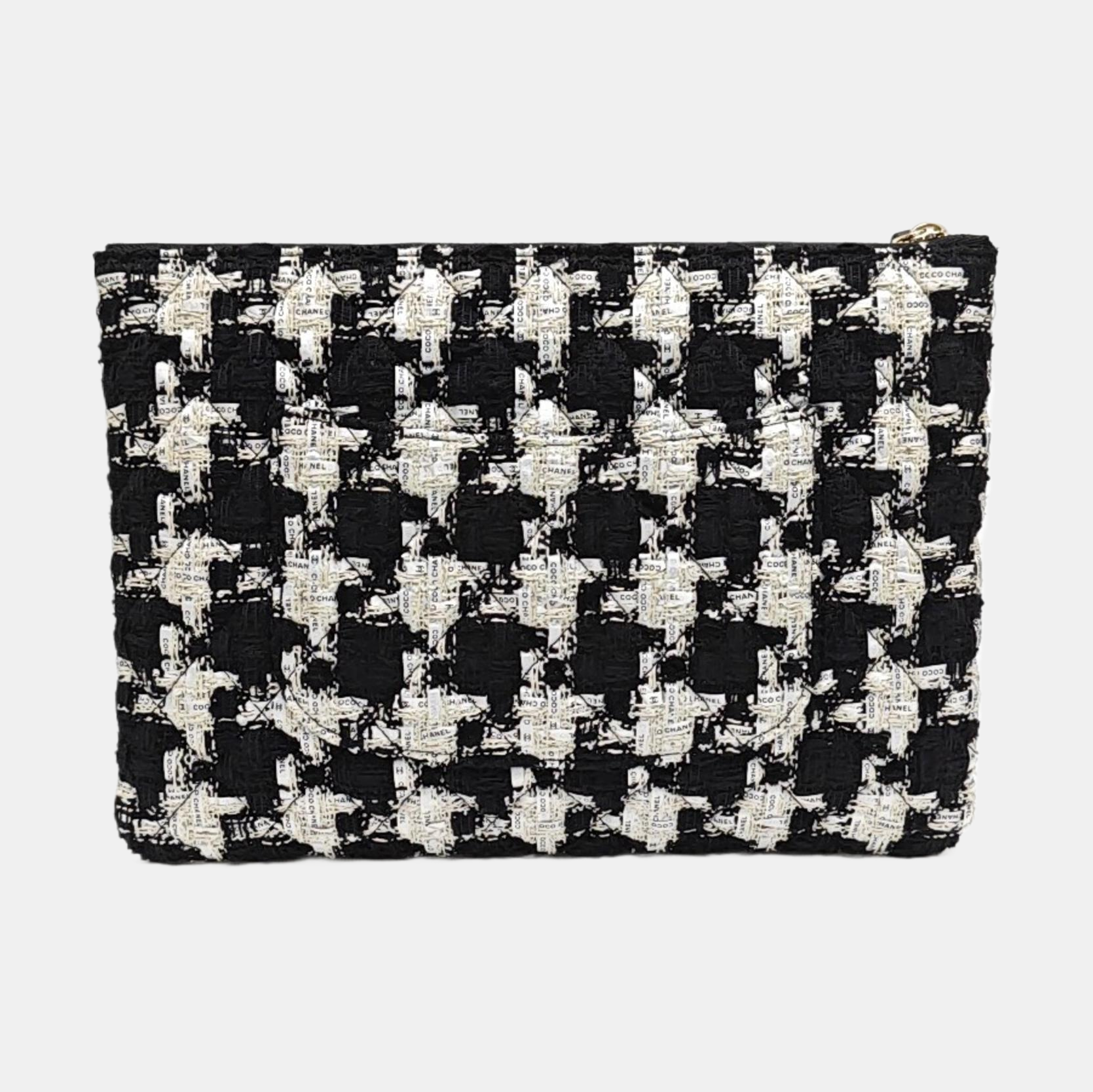 CLASSIC FLAP Medium Quilted Fabric Black