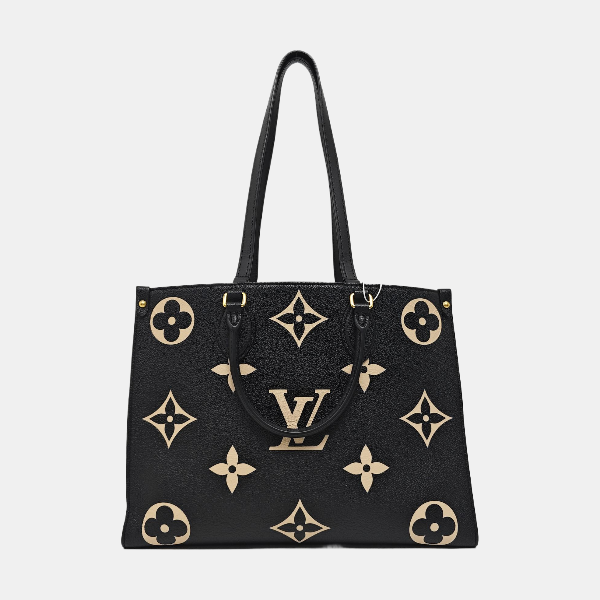 ONTHEGO MM Monogram Calfskin Black