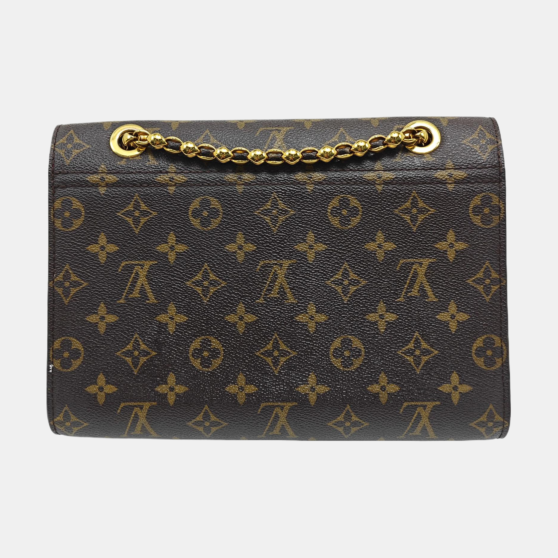 VICTOIRE Monogram Coated Canvas Brown