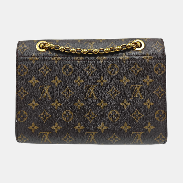 VICTOIRE Monogram Coated Canvas Brown