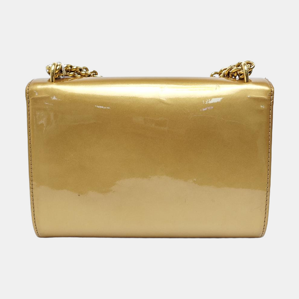 LOUISE Patent Leather Gold
