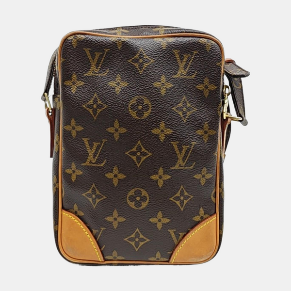 DANUBE Monogram Coated Canvas Brown