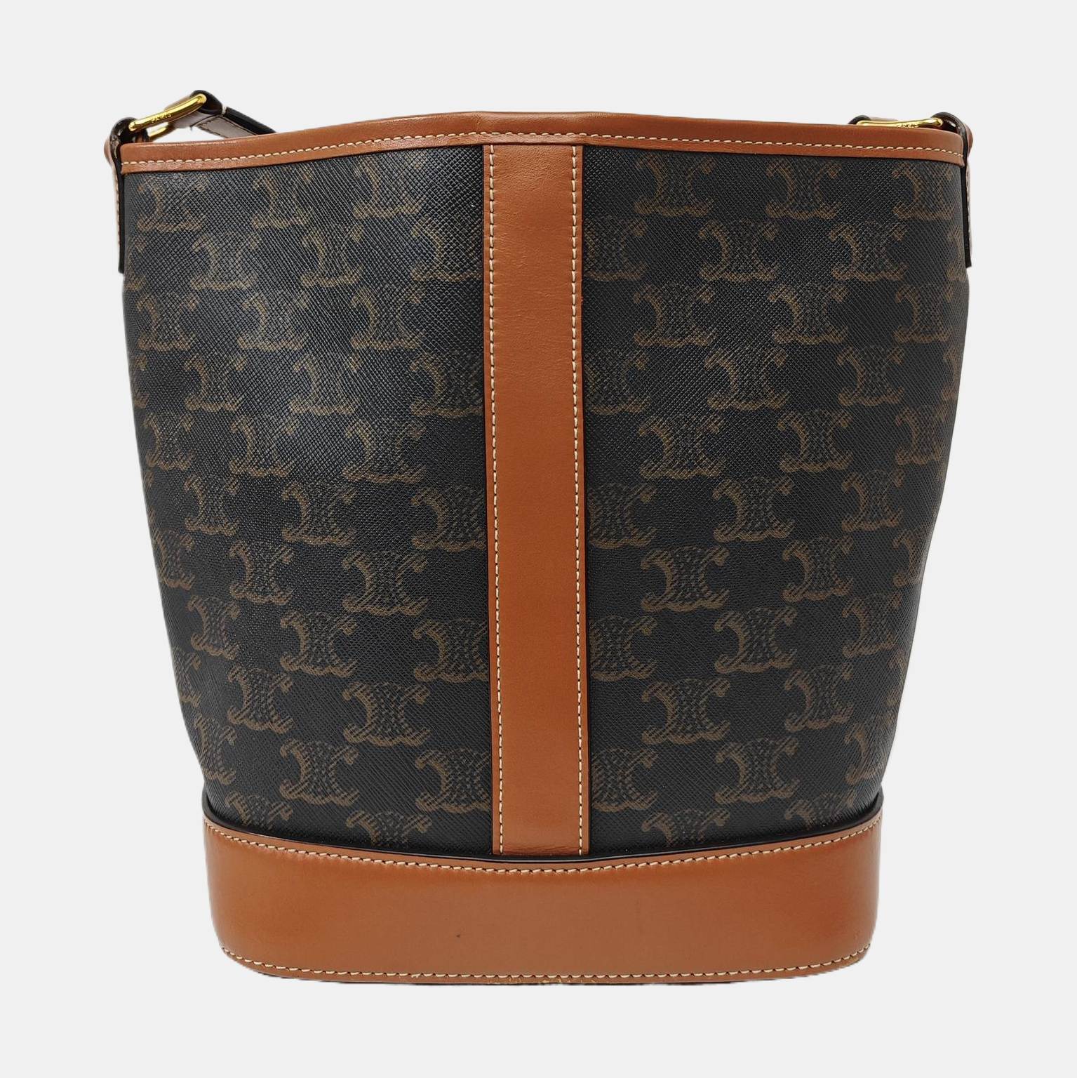 TRIOMPHE CANVAS Small Coated Canvas Brown