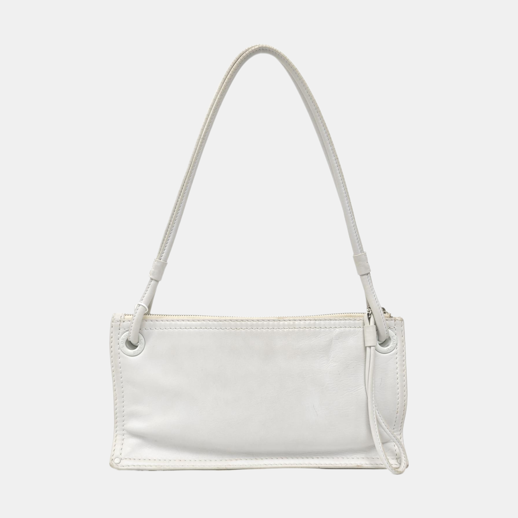 Quilted Calfskin White