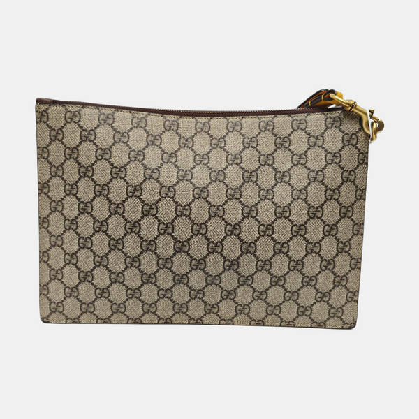 Neo Vintage Monogram Coated Canvas Beige
