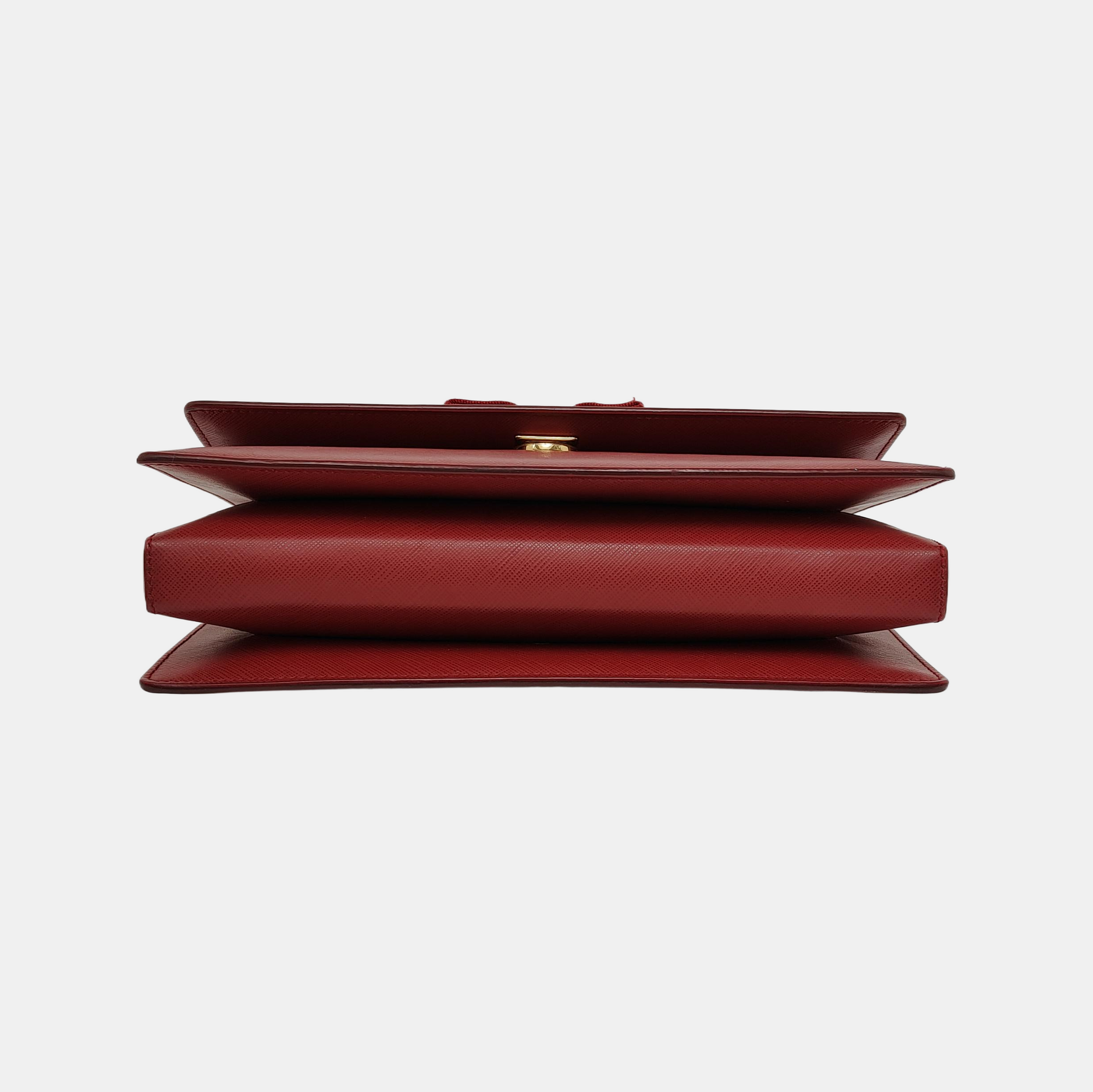 Ginny Calfskin Red
