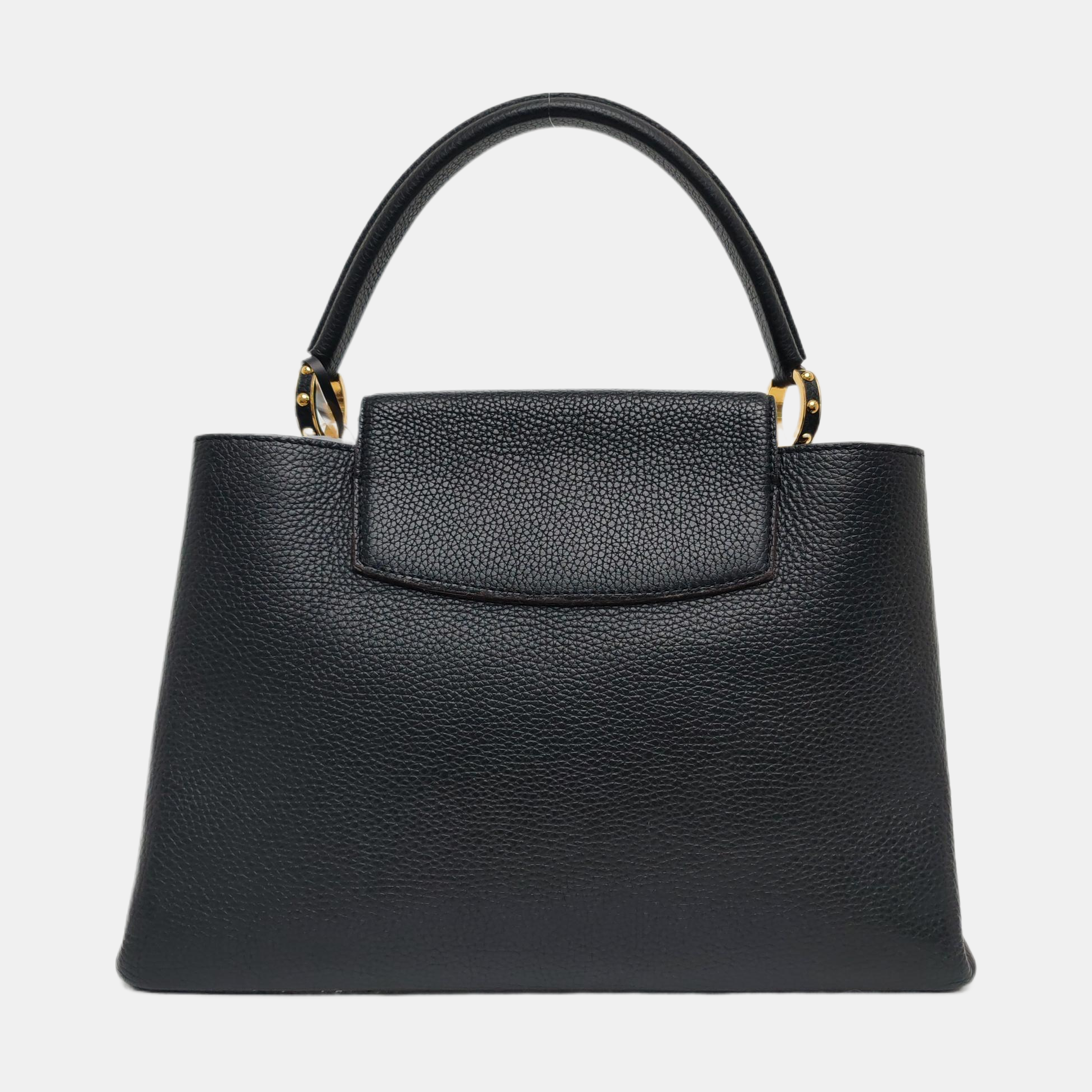 CAPUCINES GM Calfskin Black