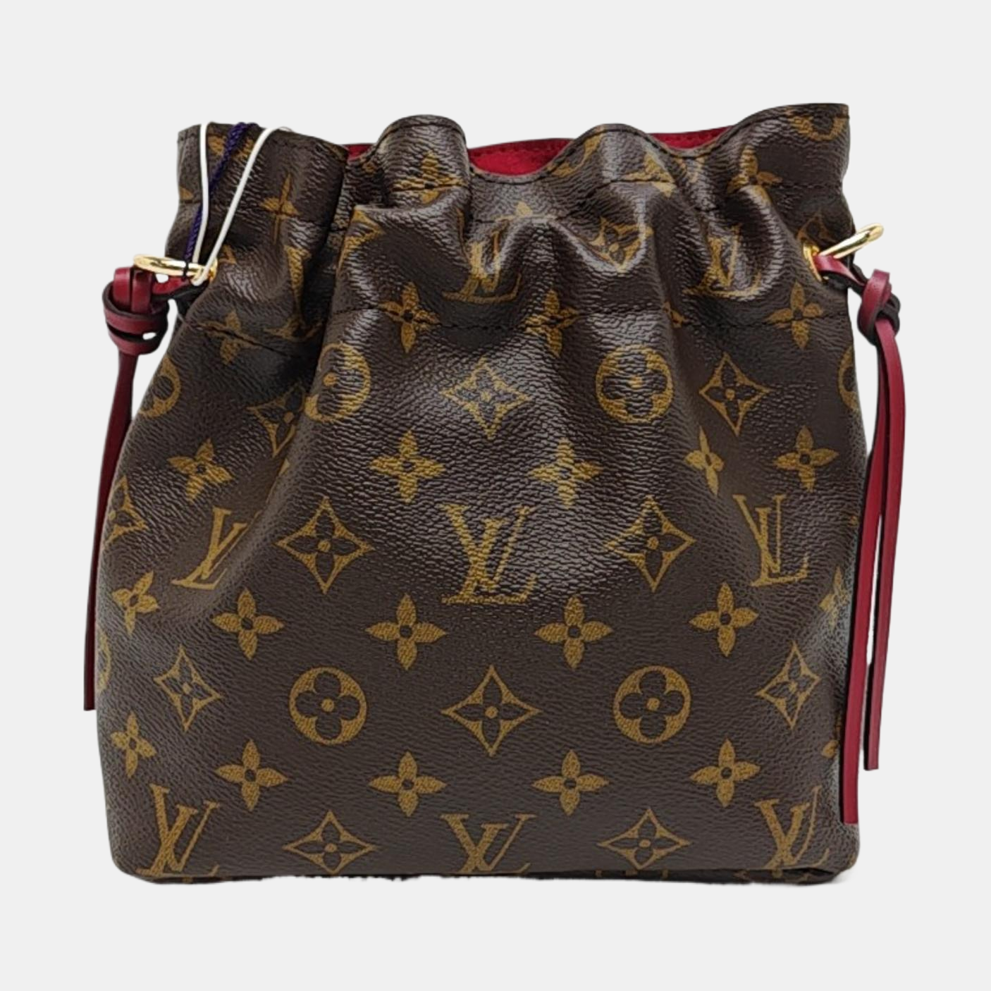 Authenticated pre-owned  NÉONOÉ Monogram Coated Canvas Brown - Bucket Bag at Looply