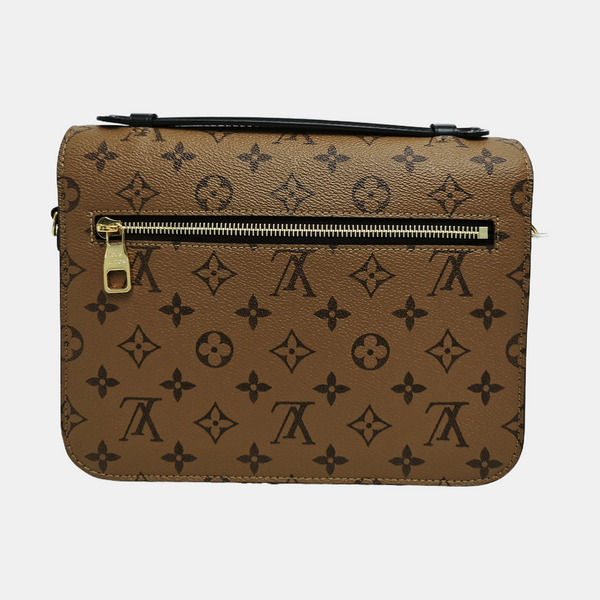 MÉTIS MM Monogram Coated Canvas Multicolor