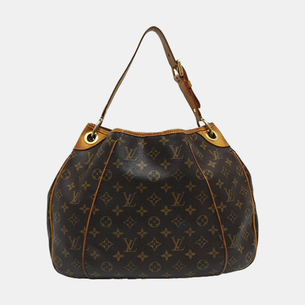 GALLIERA Monogram Coated Canvas Brown