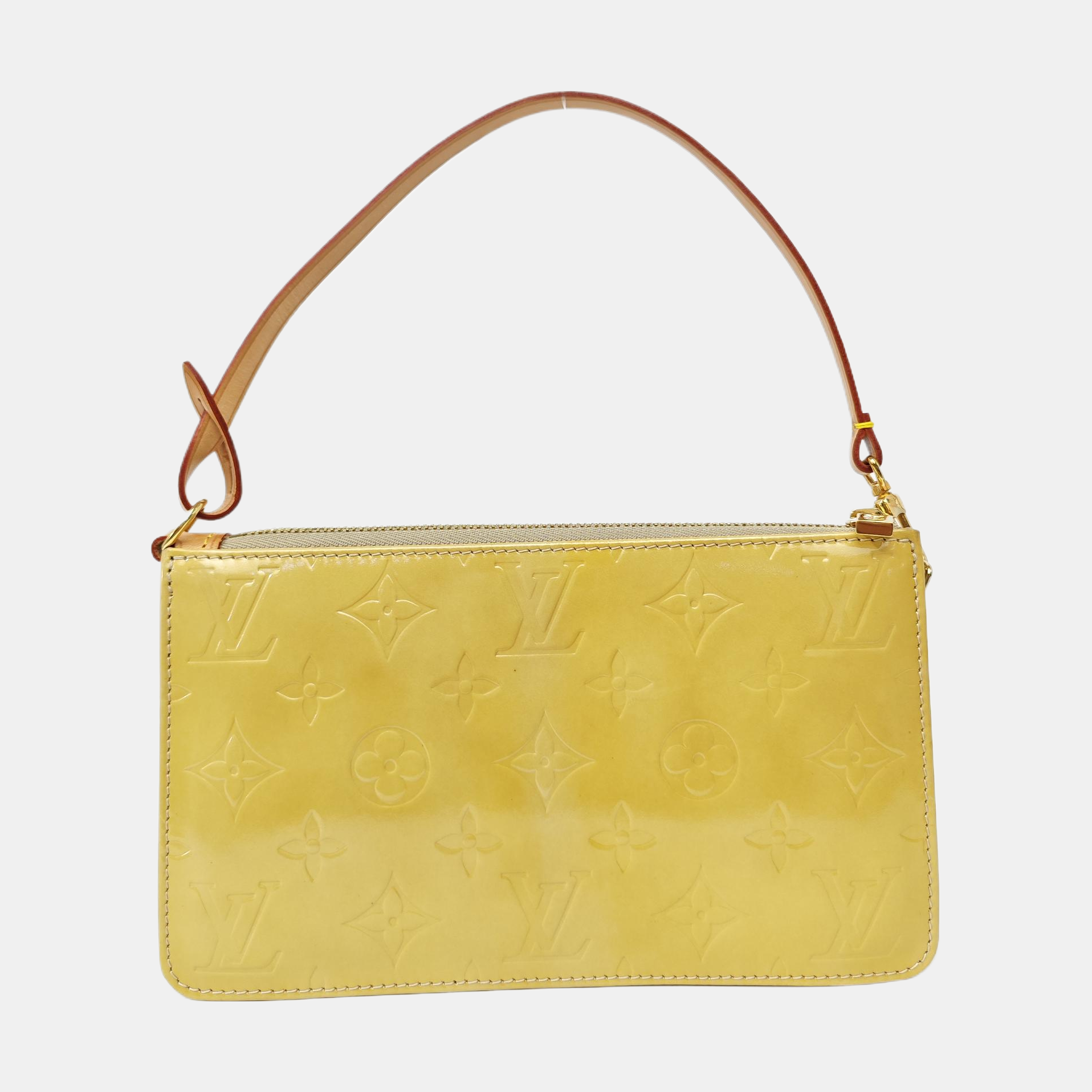 LEXINGTON Monogram Patent Leather Yellow