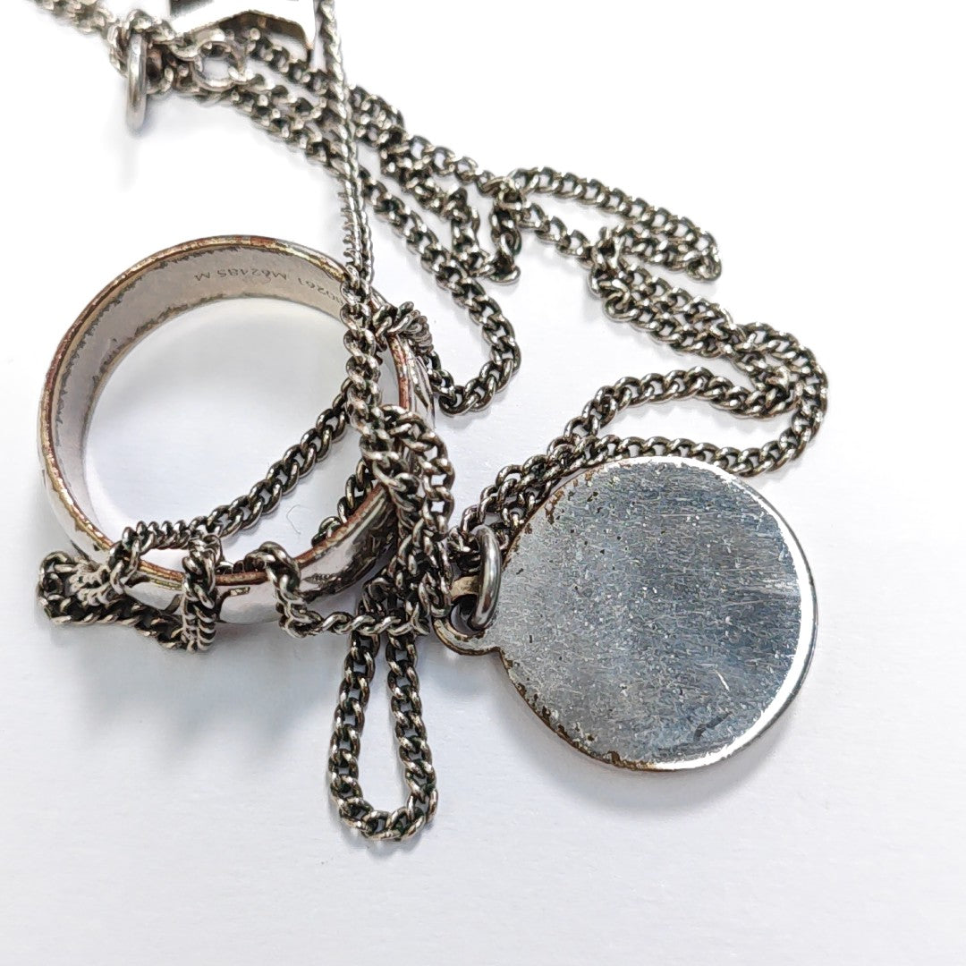 Metal Silver Necklace