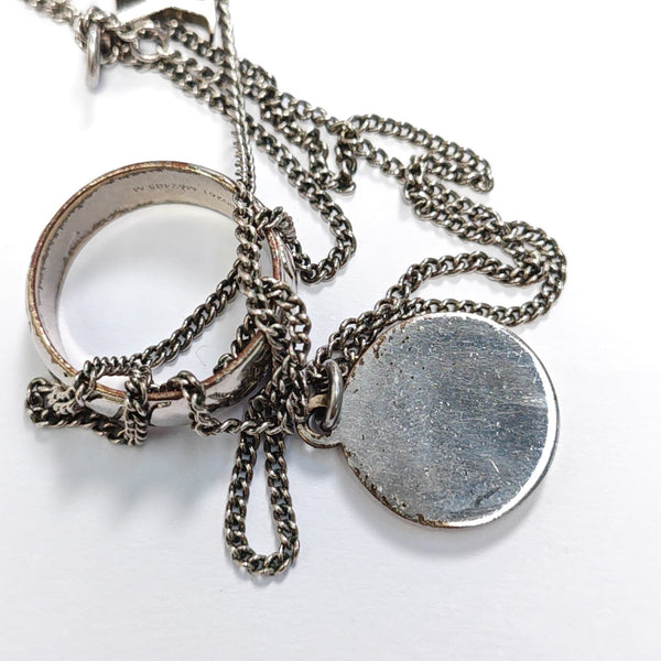 Metal Silver Necklace