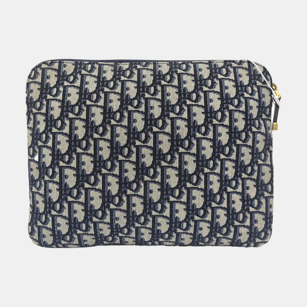 Travel Kit Large Oblique Canvas Blue