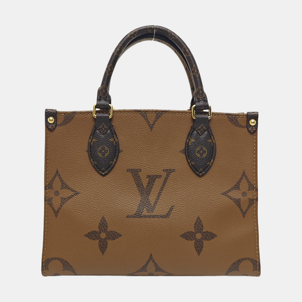 ONTHEGO PM Monogram Coated Canvas Brown