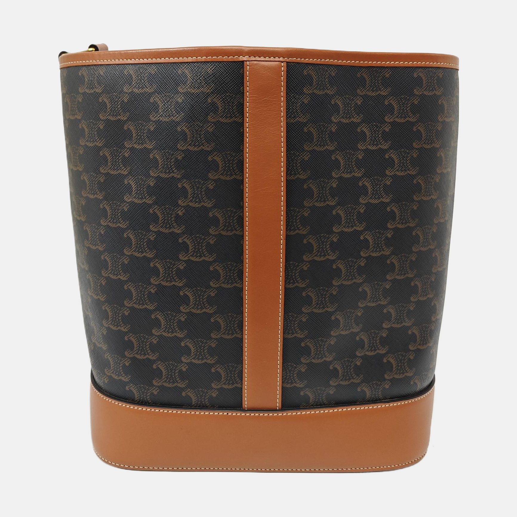 TRIOMPHE CANVAS Medium Coated Canvas Brown