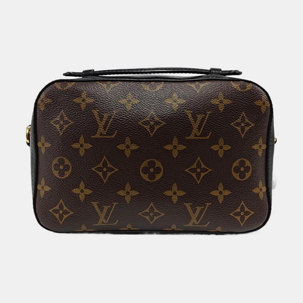 SAINTONGE Monogram Coated Canvas Brown
