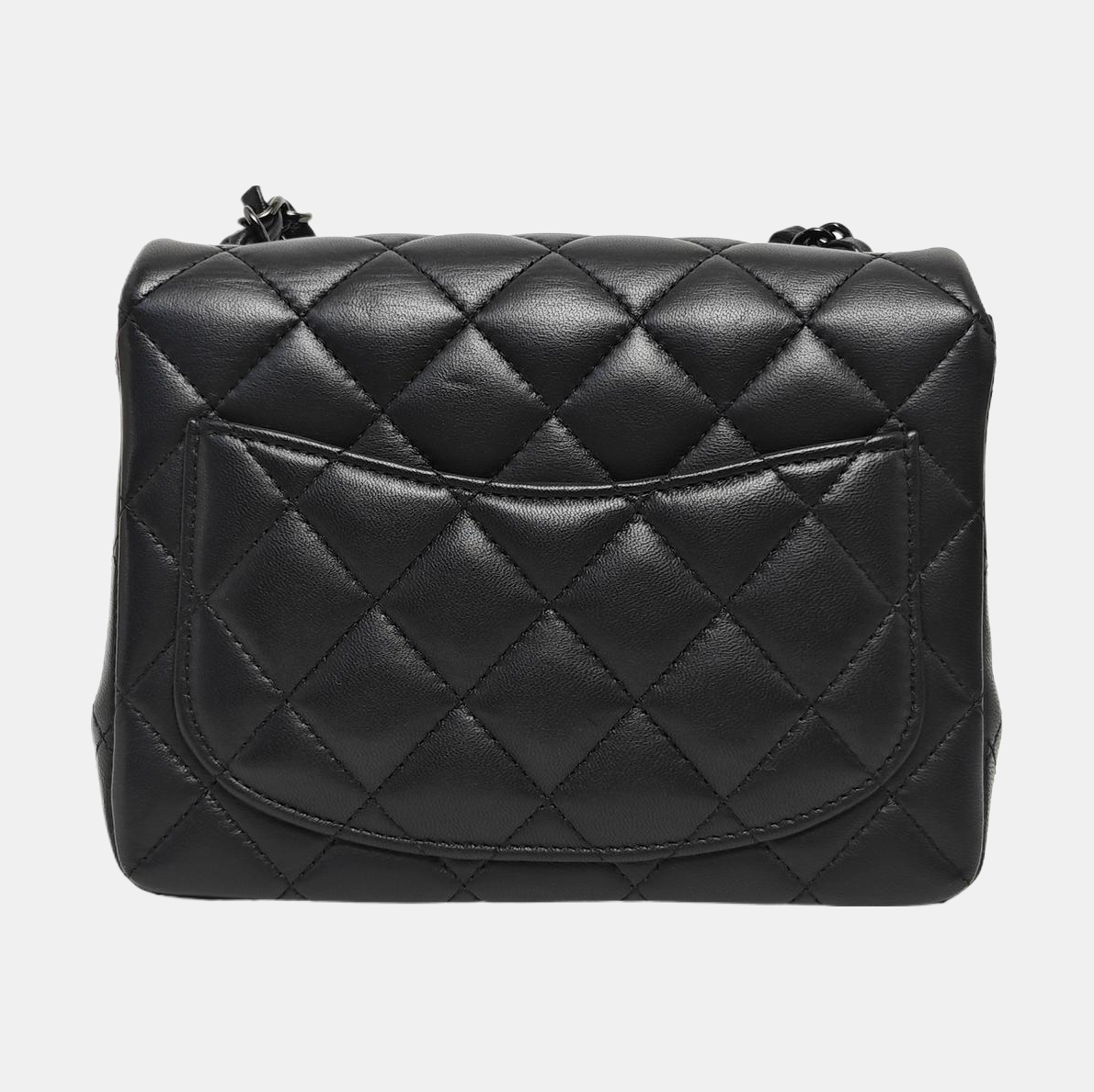 CLASSIC FLAP Mini Quilted Lambskin Black
