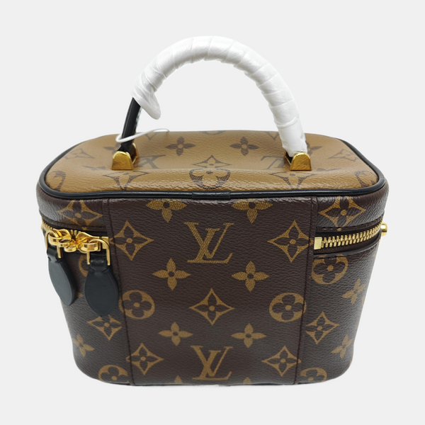 NICE Mini Monogram Coated Canvas Brown