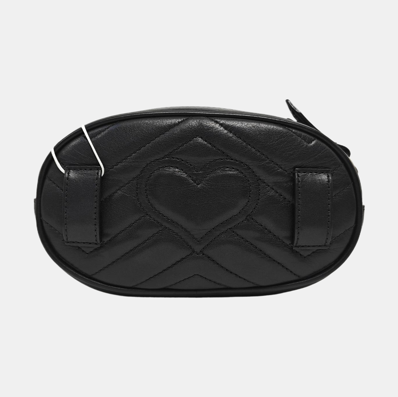 GG Marmont Super Mini Quilted Calfskin Black